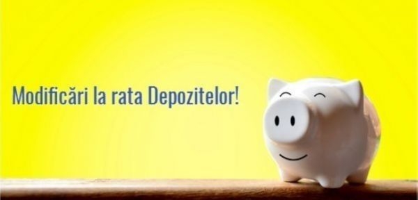 se modifică ratele la depozitele existente pentru persoane fizice în USD și EUR