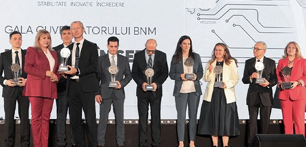 EuroCreditBank, distinsă în cadrul primei ediții a Galei Guvernatorului BNM